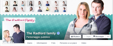 Gran Bretagna, la super famiglia (B)Radford: 18 figli (quasi 19…)