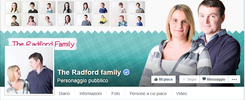 Gran Bretagna, la super famiglia (B)Radford: 18 figli (quasi 19…) Gran Bretagna, la super famiglia (B)Radford: 18 figli (quasi 19…)