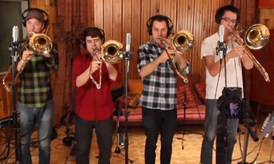 Bohemian Rhapsody fatta da 4 tromboni