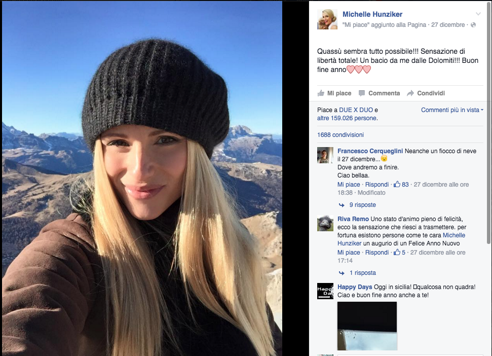 Michelle Hunziker è (di nuovo) incinta? Michelle Hunziker è (di nuovo) incinta?