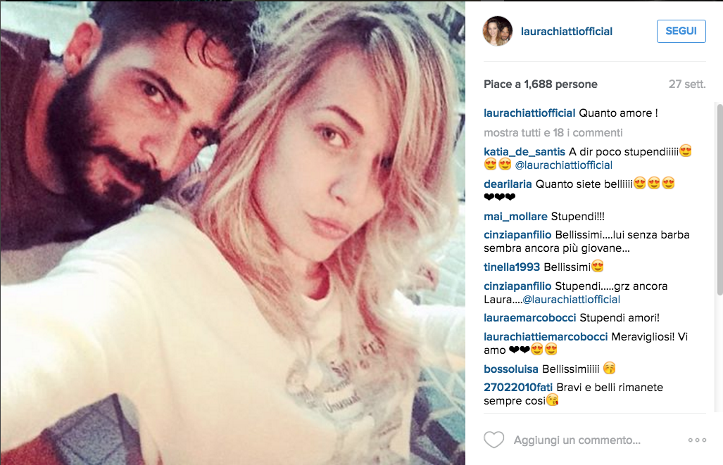 Laura Chiatti lascia Instagram per colpa dei defic(i)enti Laura Chiatti lascia Instagram per colpa dei defic(i)enti