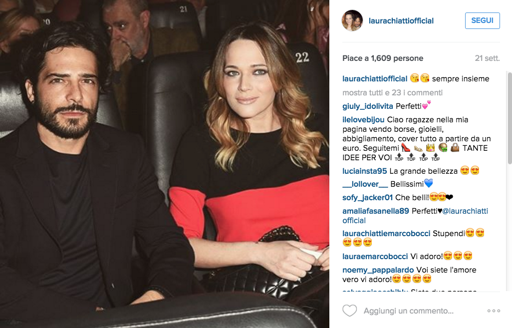 Laura Chiatti lascia Instagram per colpa dei defic(i)enti Laura Chiatti lascia Instagram per colpa dei defic(i)enti