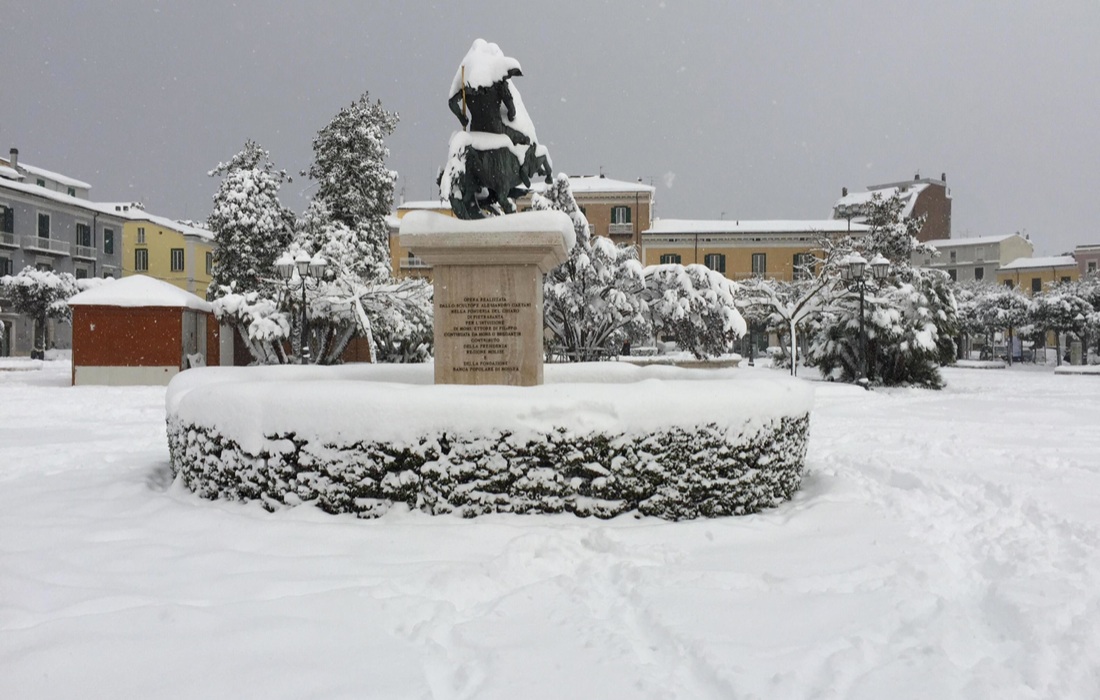 Maltempo: neve e gelo sull’Italia – Foto e Video