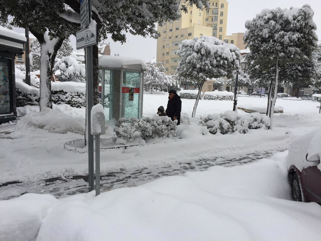 Maltempo: neve e gelo sull’Italia – Foto e Video
