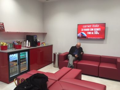 Italo lancia le nuove lounge per accogliere i passeggeri