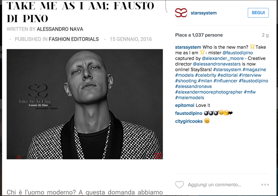 Fausto: dopo la chemio di nuovo in passerella per amore della vita Fausto: dopo la chemio di nuovo in passerella per amore della vita