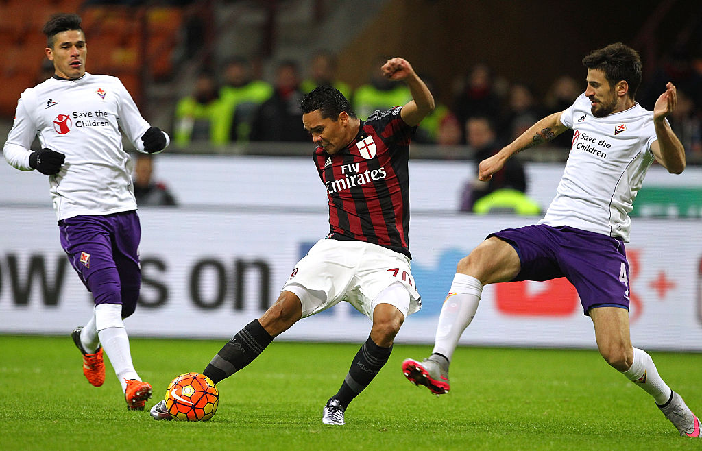 Milan – Fiorentina 2-0, Bacca e Boateng rilanciano i rossoneri