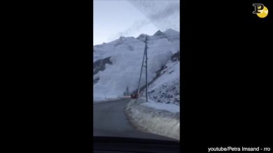 Svizzera: valanga sulle auto a Randa