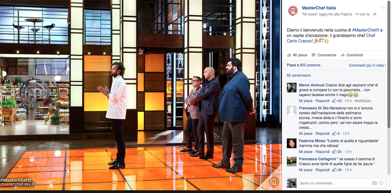 A MasterChef parola d’ordine: libertà A MasterChef parola d’ordine: libertà