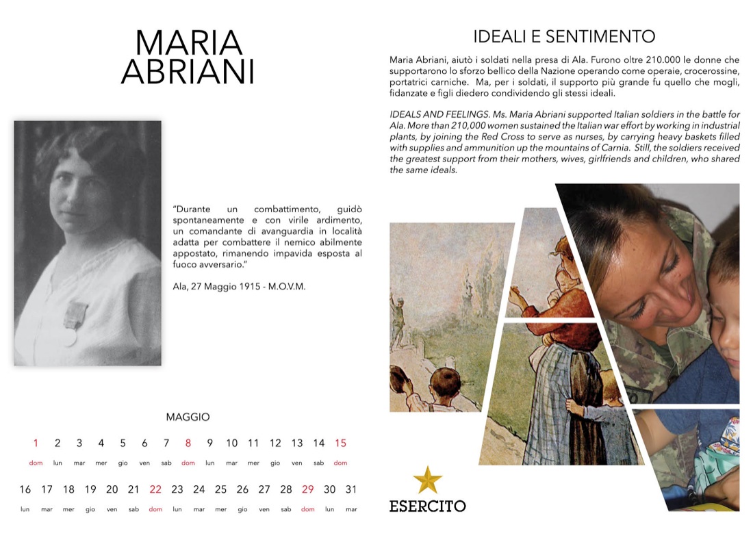 “CalendEsercito” 2016, dedicato agli Italiani nella prima guerra  mondiale