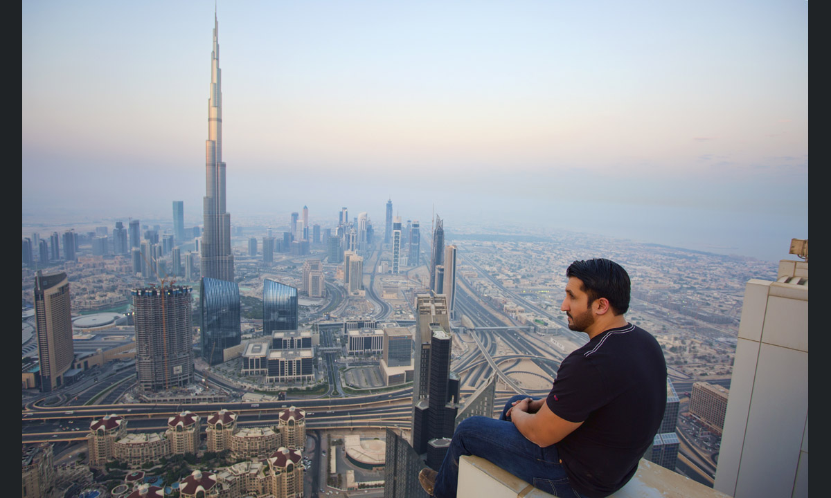 Dubai, grattacieli tra le nuvole