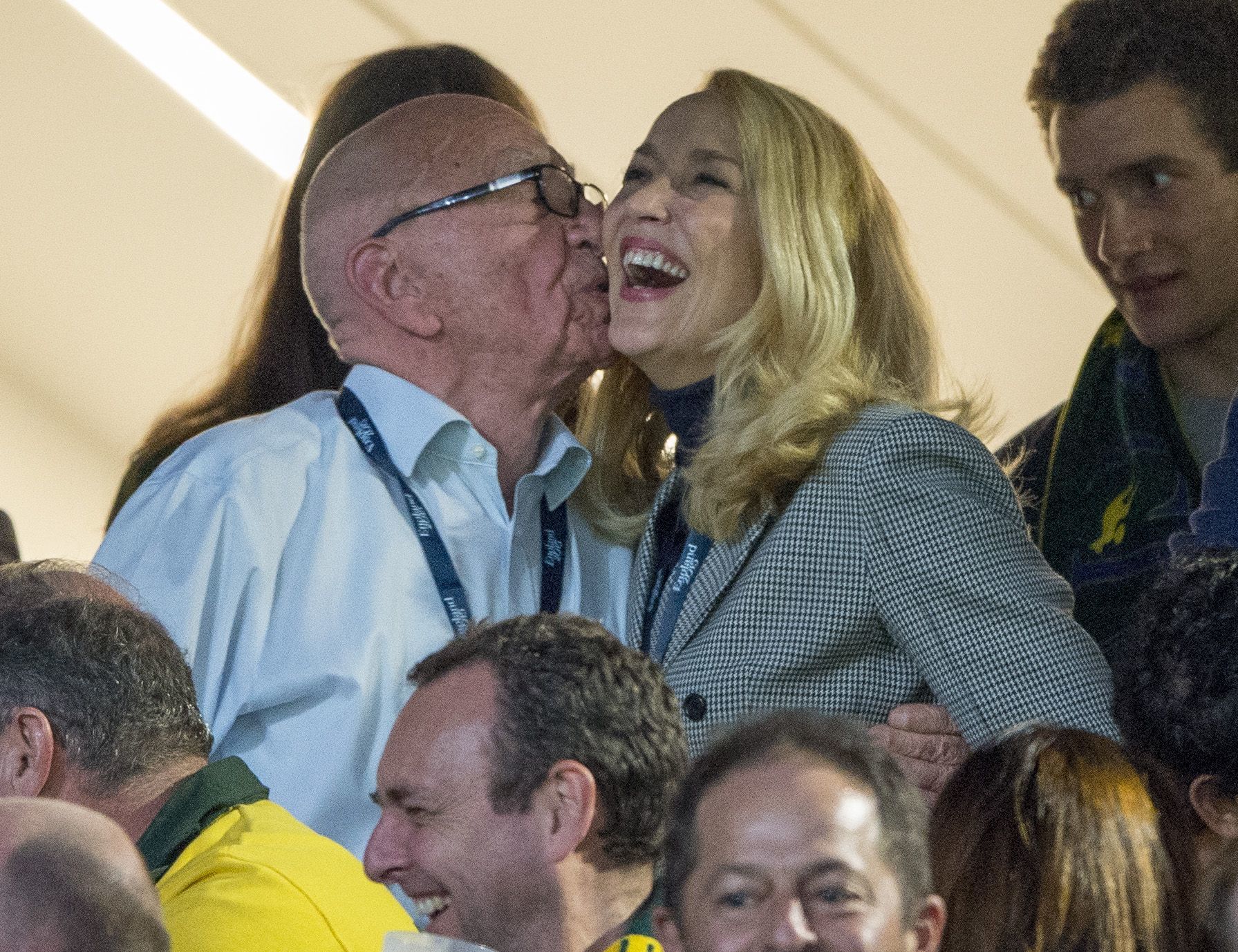 Rupert Murdoch e Jerry Hall hanno annunciato il matrimonio Rupert Murdoch e Jerry Hall hanno annunciato il matrimonio