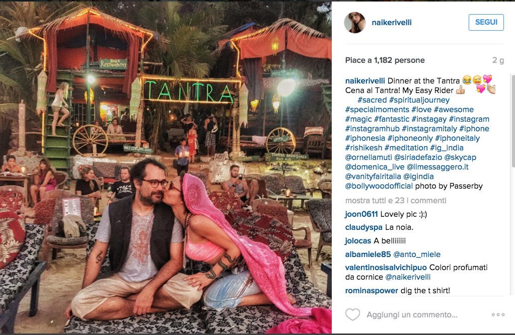 Naike Rivelli e Yari Carrisi si sposano Naike Rivelli e Yari Carrisi si sposano