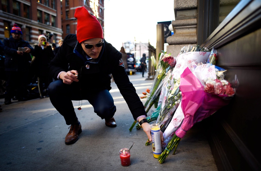 David Bowie: l’omaggio dei fan – Foto David Bowie: l’omaggio dei fan – Foto