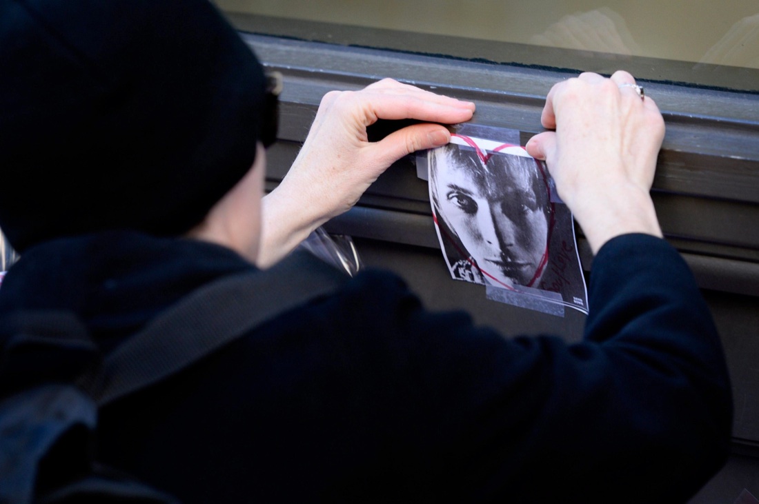 David Bowie: l’omaggio dei fan – Foto David Bowie: l’omaggio dei fan – Foto