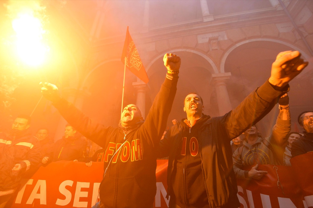 Ilva: lavoratori di Genova in corteo – FOTO Ilva: lavoratori di Genova in corteo – FOTO