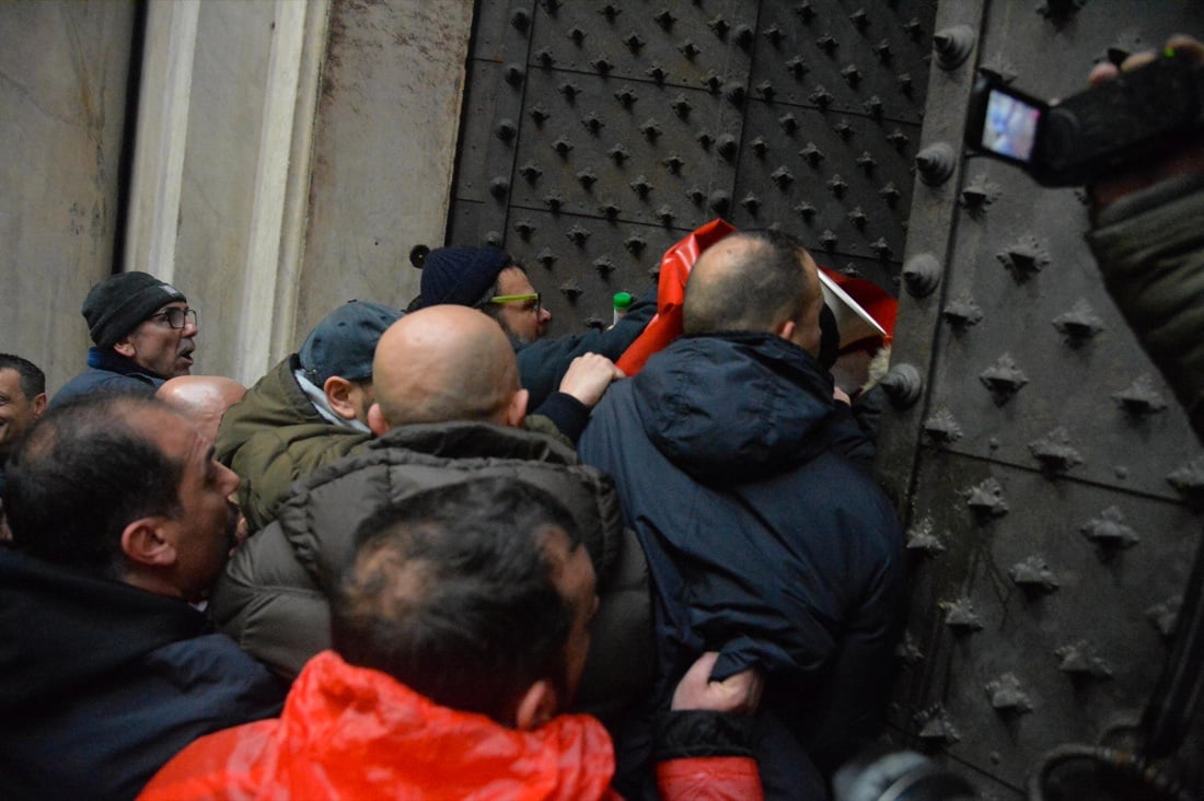 Ilva: lavoratori di Genova in corteo – FOTO Ilva: lavoratori di Genova in corteo – FOTO