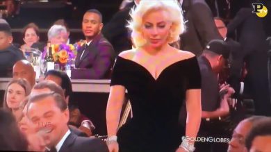 Golden Globes: il “pizzicotto” di Lady Gaga a Di Caprio