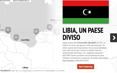 Libia, un paese diviso – Infografica