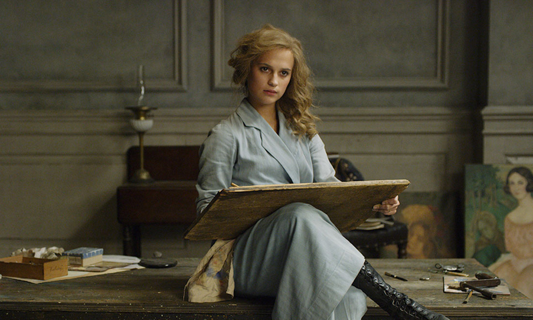 Alicia Vikander luminosa in The Danish girl – Video