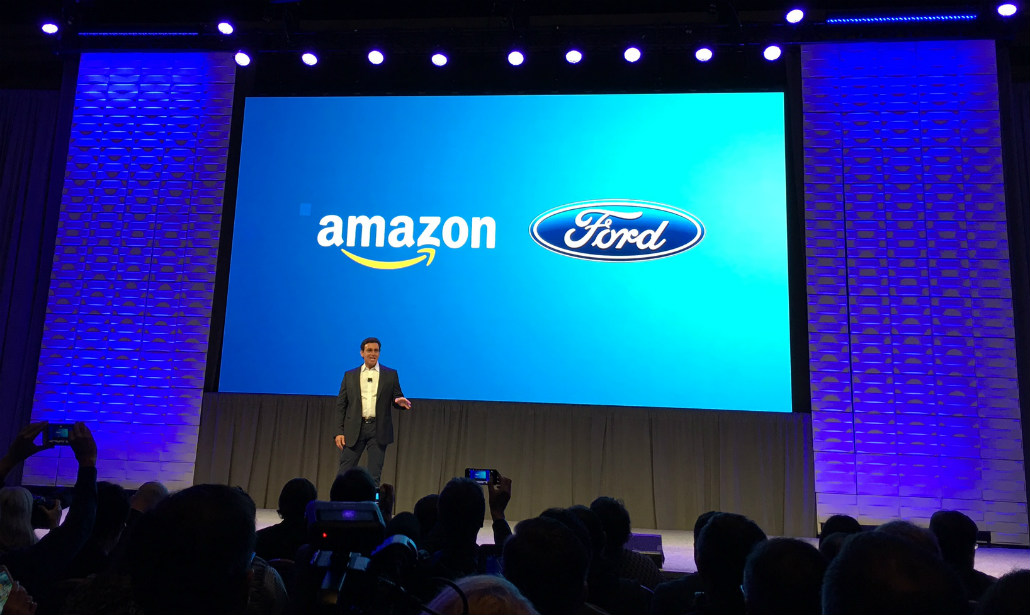 Ford si allea con Amazon e prepara l’auto del futuro