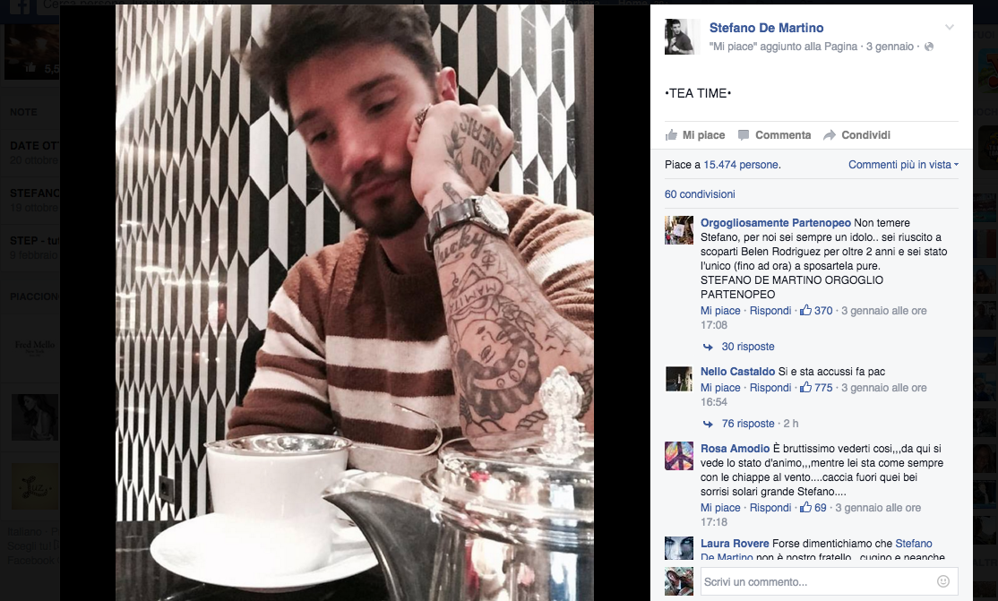 Belén Rodriguez e Stefano De Martino: prove di pace a distanza? Belén Rodriguez e Stefano De Martino: prove di pace a distanza?