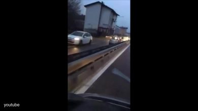 Trento: pensionato contromano in tangenziale