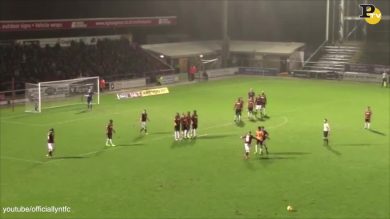 Northampton Town-Barnet: la punizione assurda