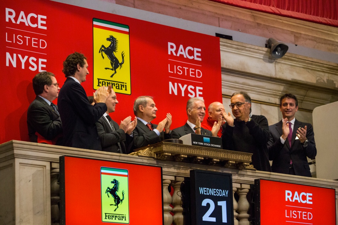 Ferrari in Borsa a Milano