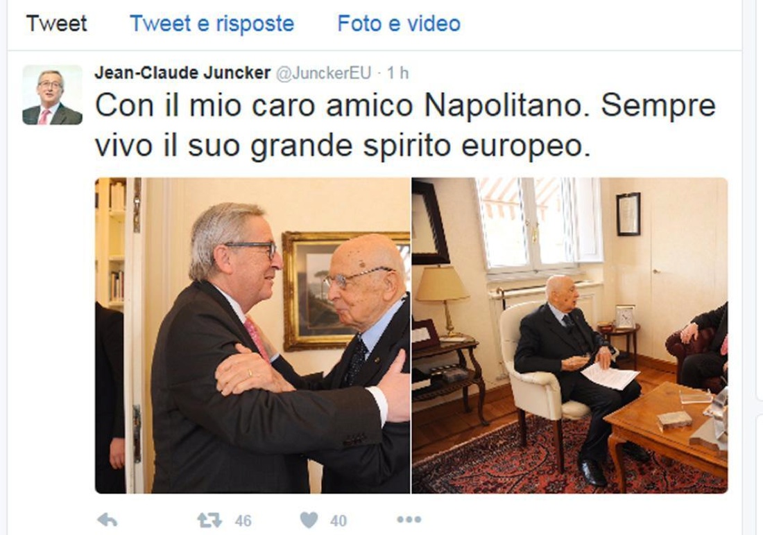 Juncker e Renzi a Roma: “Insieme per un’Europa più forte”