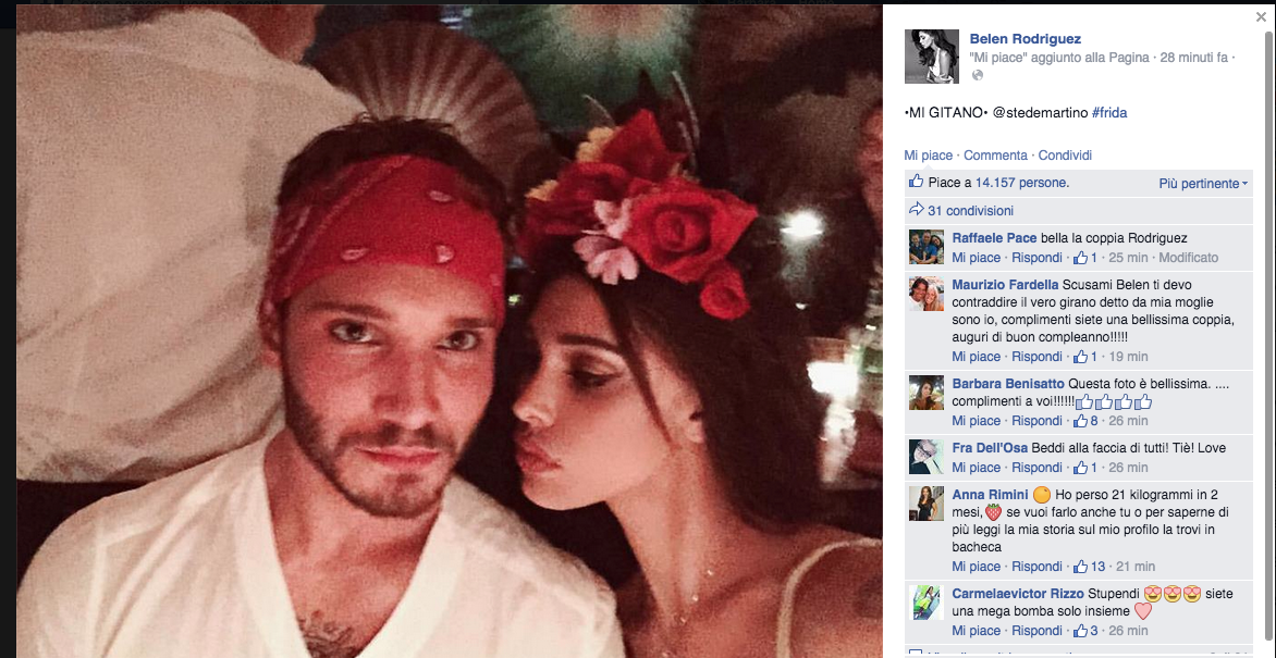 Belén e Stefano di nuovo insieme? Belén e Stefano di nuovo insieme?