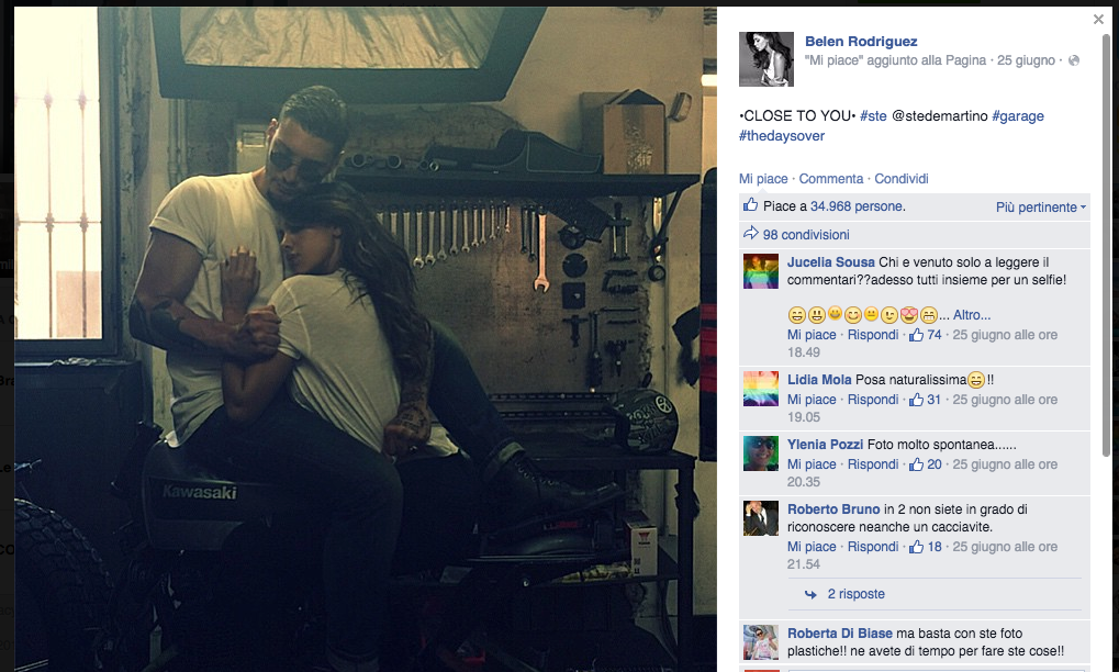 Belén e Stefano di nuovo insieme? Belén e Stefano di nuovo insieme?