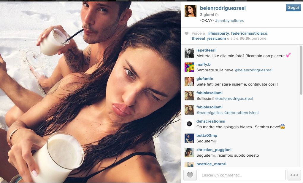 Belén e Stefano di nuovo insieme? Belén e Stefano di nuovo insieme?