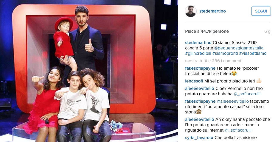 Pequeños Gigantes: Stash & The Kolors e Luca Laurenti ospiti del talent Pequeños Gigantes: Stash & The Kolors e Luca Laurenti ospiti del talent