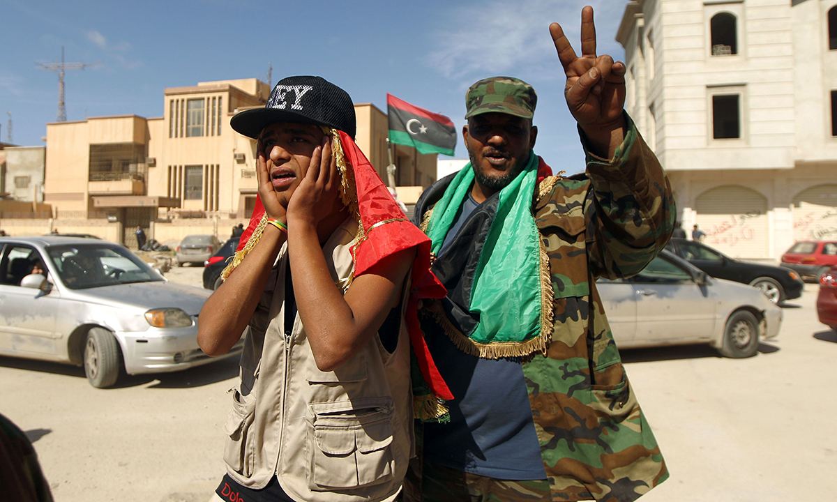 Guerra in Libia, foto da Bengasi Guerra in Libia, foto da Bengasi