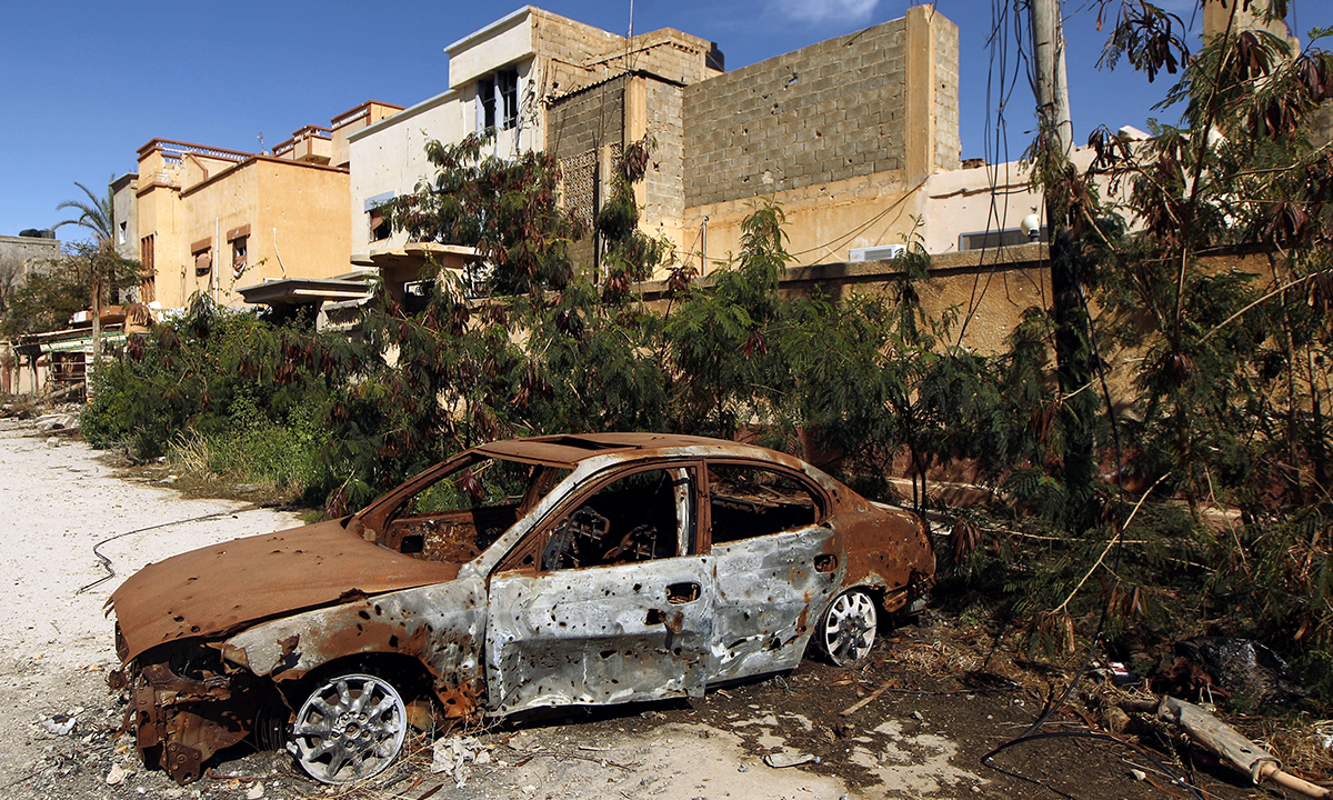 Guerra in Libia, foto da Bengasi Guerra in Libia, foto da Bengasi