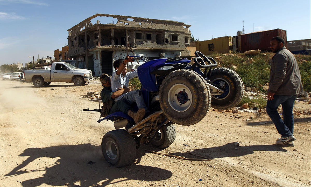 Guerra in Libia, foto da Bengasi Guerra in Libia, foto da Bengasi