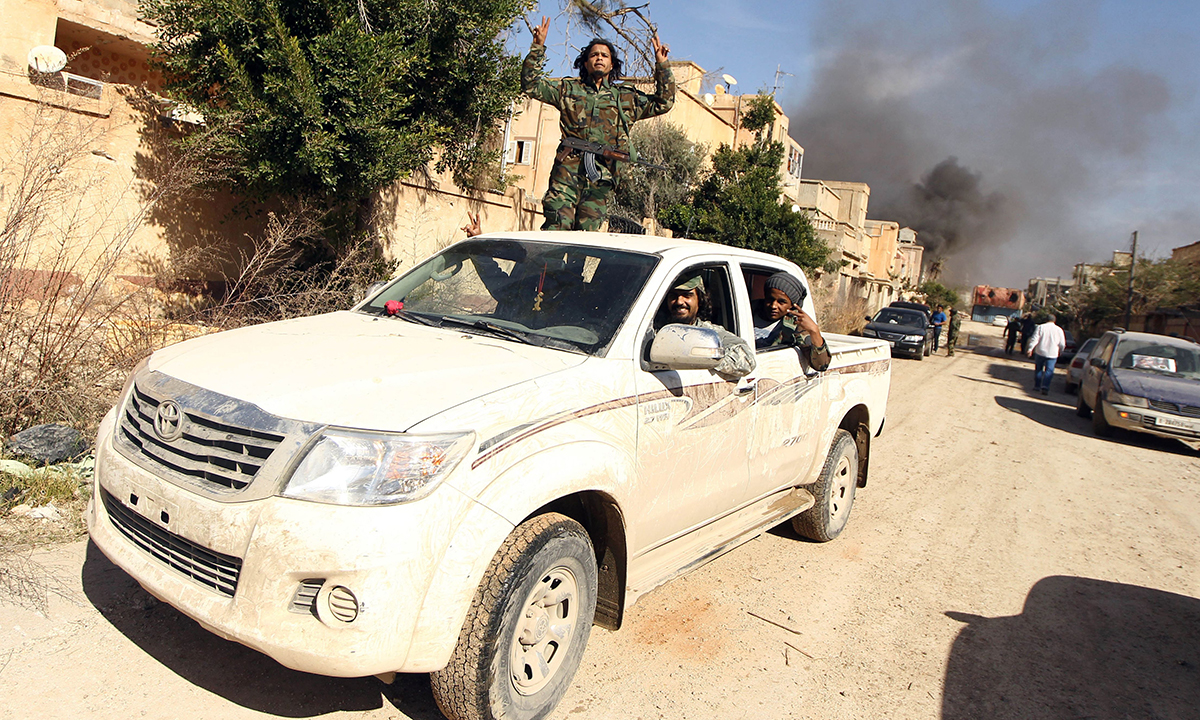 Guerra in Libia, foto da Bengasi Guerra in Libia, foto da Bengasi