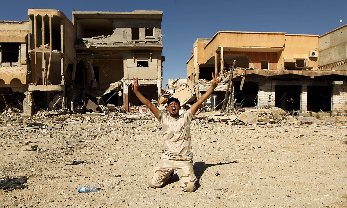Guerra in Libia, foto da Bengasi Guerra in Libia, foto da Bengasi