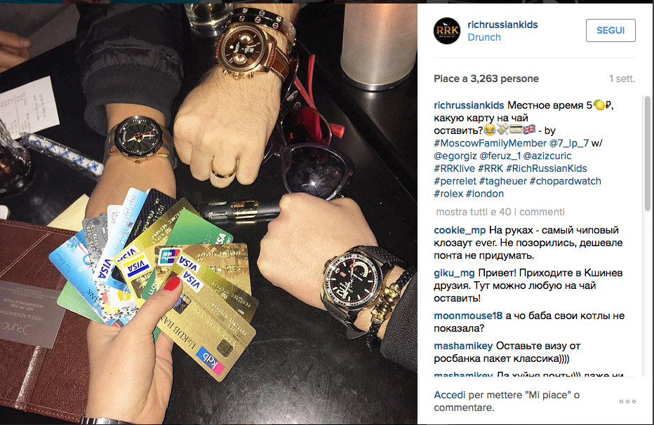 La vita da sogno dei giovani ricchi russi La vita da sogno dei giovani ricchi russi