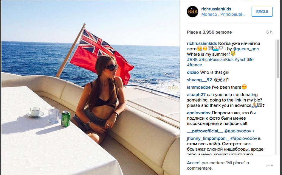 La vita da sogno dei giovani ricchi russi La vita da sogno dei giovani ricchi russi