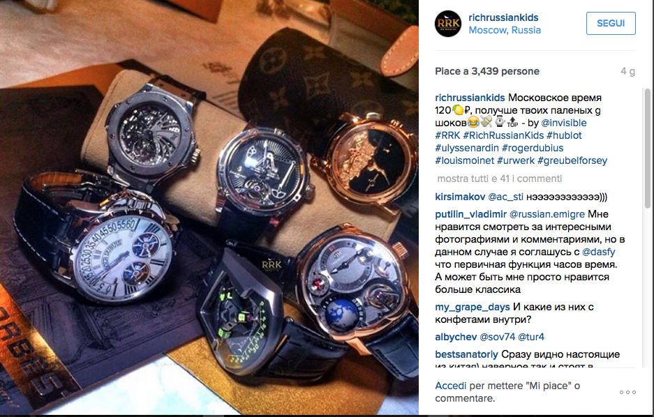 La vita da sogno dei giovani ricchi russi La vita da sogno dei giovani ricchi russi