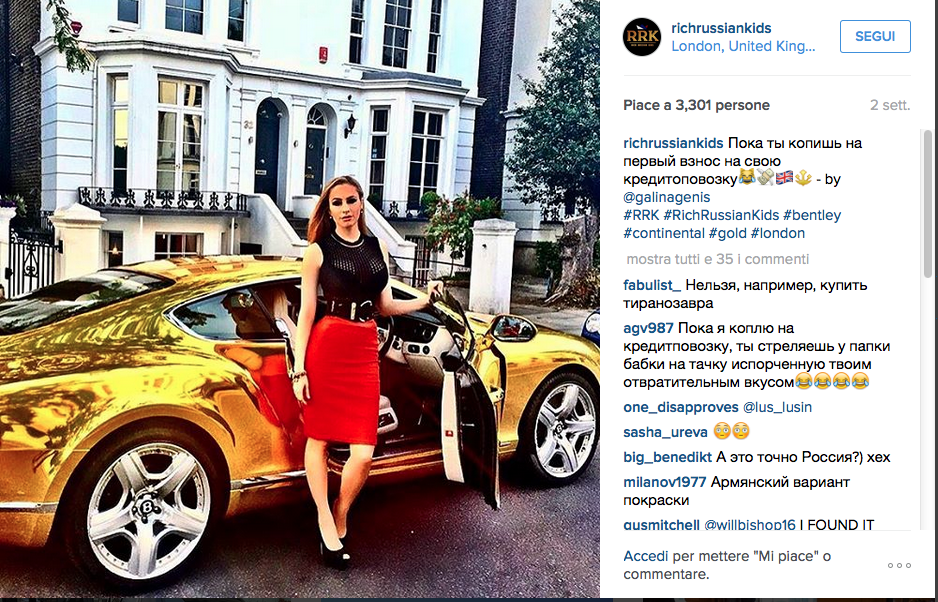 La vita da sogno dei giovani ricchi russi La vita da sogno dei giovani ricchi russi