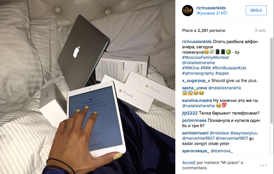 La vita da sogno dei giovani ricchi russi La vita da sogno dei giovani ricchi russi