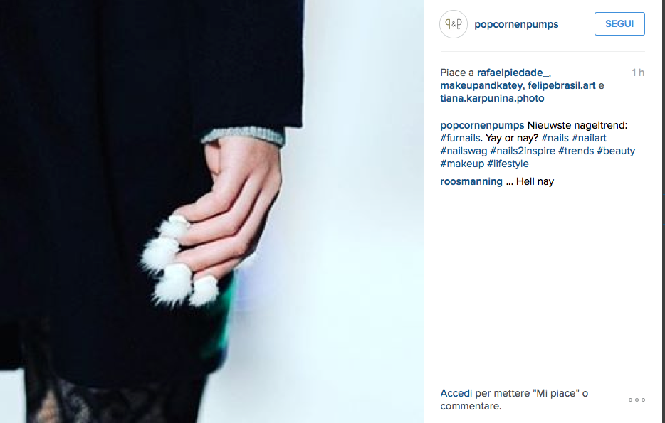 Unghie pelose, ultima follia della nail art Unghie pelose, ultima follia della nail art