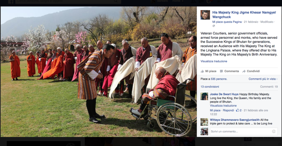 Galleria foto 'La presentazione del royal baby del Bhutan è una grande festa' - foto 4