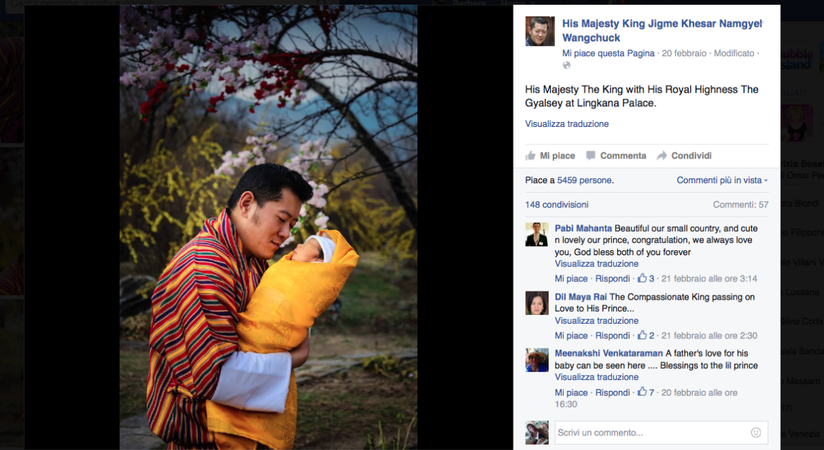 Galleria foto 'La presentazione del royal baby del Bhutan è una grande festa' - foto 8
