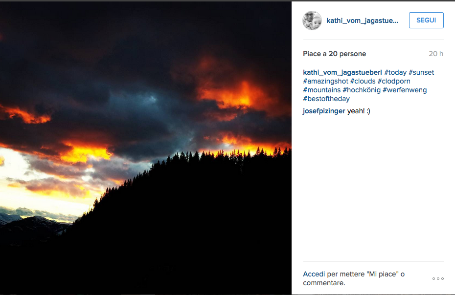 #Cloudporn, la passione Instagram per le nuvole #Cloudporn, la passione Instagram per le nuvole