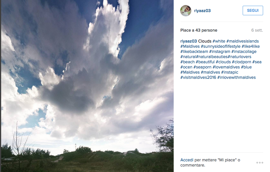 #Cloudporn, la passione Instagram per le nuvole #Cloudporn, la passione Instagram per le nuvole