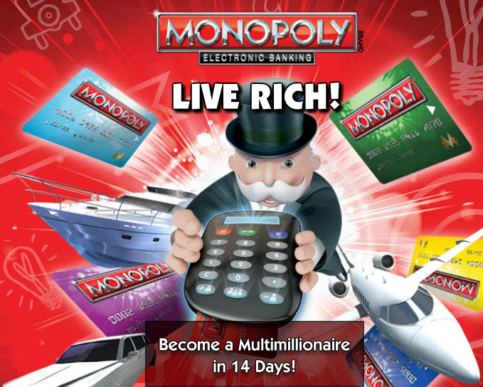 Monopoly, via le banconote: ora si usa la carta di credito Monopoly, via le banconote: ora si usa la carta di credito